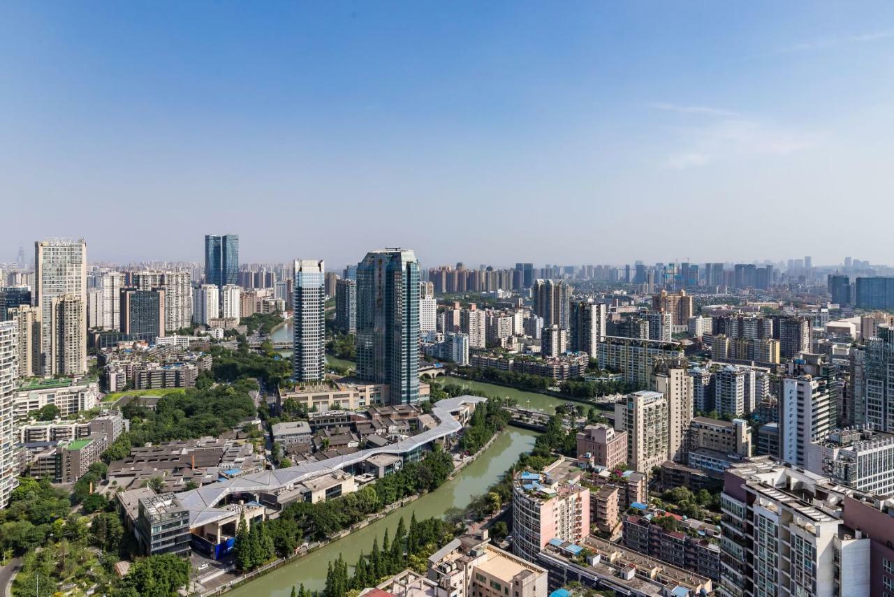 Tianfu In Service Apartement 청두 외부 사진
